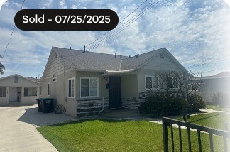 Sold home at 126 Florence Avenue in Monterey Park